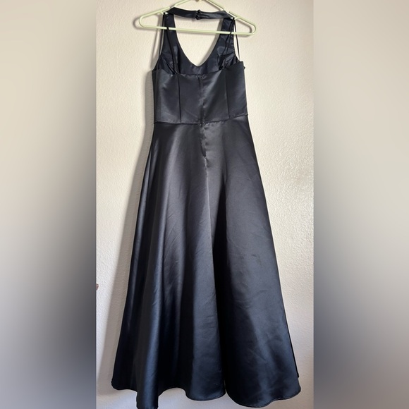 Elegant Black Prom Dress JODY California SIZE 7/8 - Picture 3 of 12